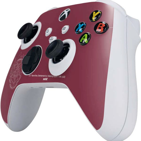 Wizarding Worlds Harry Potter Hogwarts Crest Xbox Series S Controller Skin